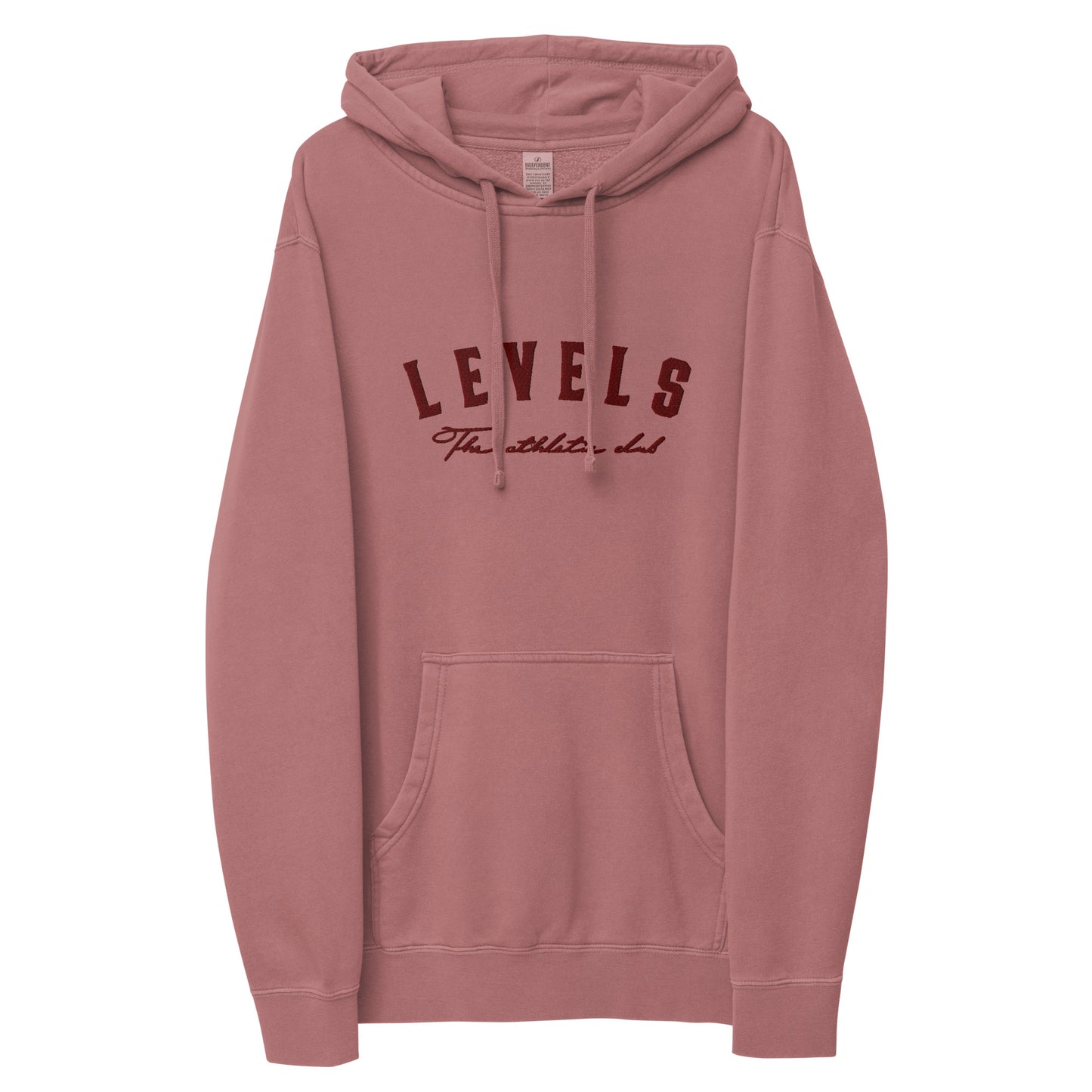 BLOOD MAROON - LEVELS ATHL. CLUB HOODIE